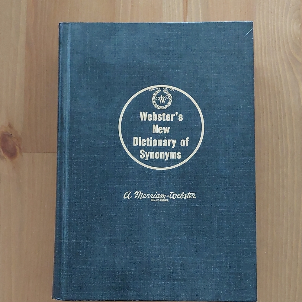 Webster's New Dictionary of Synonyms